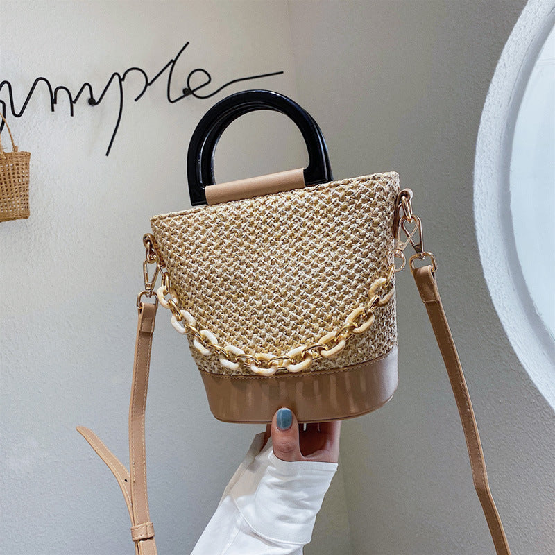 Women's Small Straw Handbags Crossbody