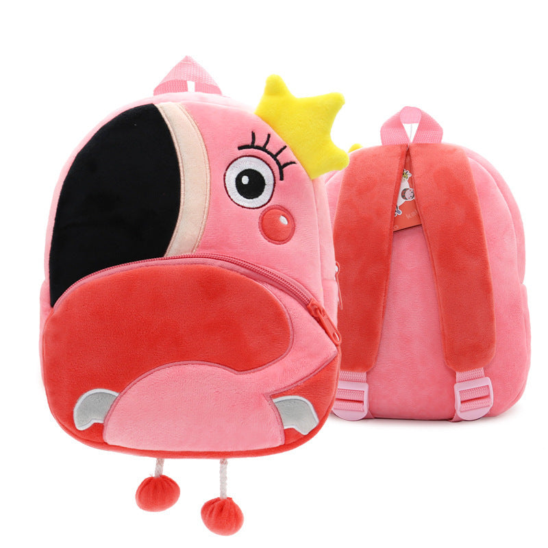 Cute  Backpacks Kindergarten Cartoon School Bags Children Animal Toys