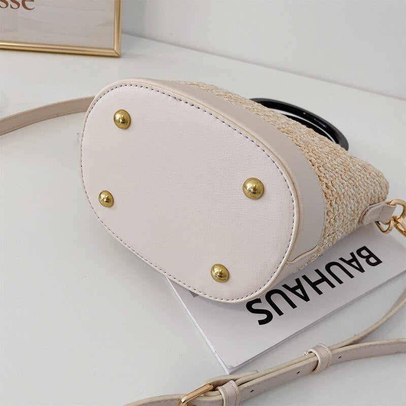 Women's Small Straw  Handbags Crossbody