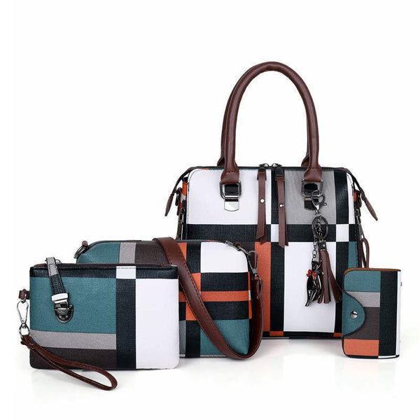 New Luxury Handbags Plaid Women