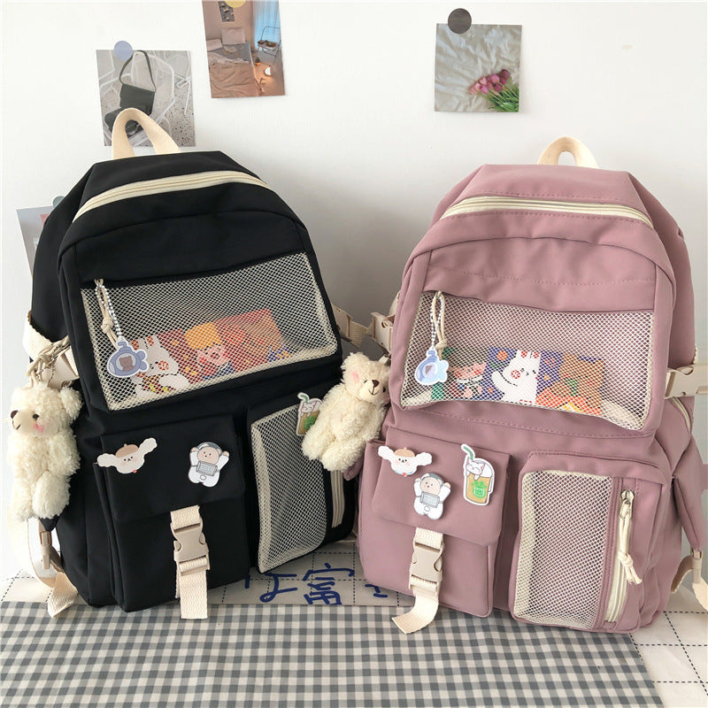 Large-Capacity Junior High School Students Backpack Trend