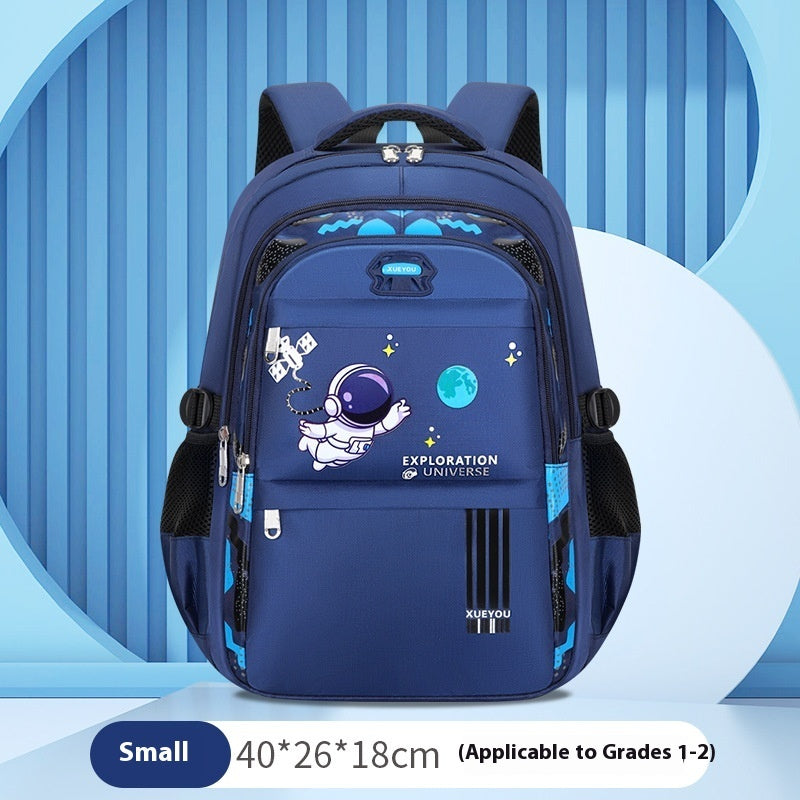 Schoolbag Spaceman Primary School Student  Children Nylon Backpack Boy