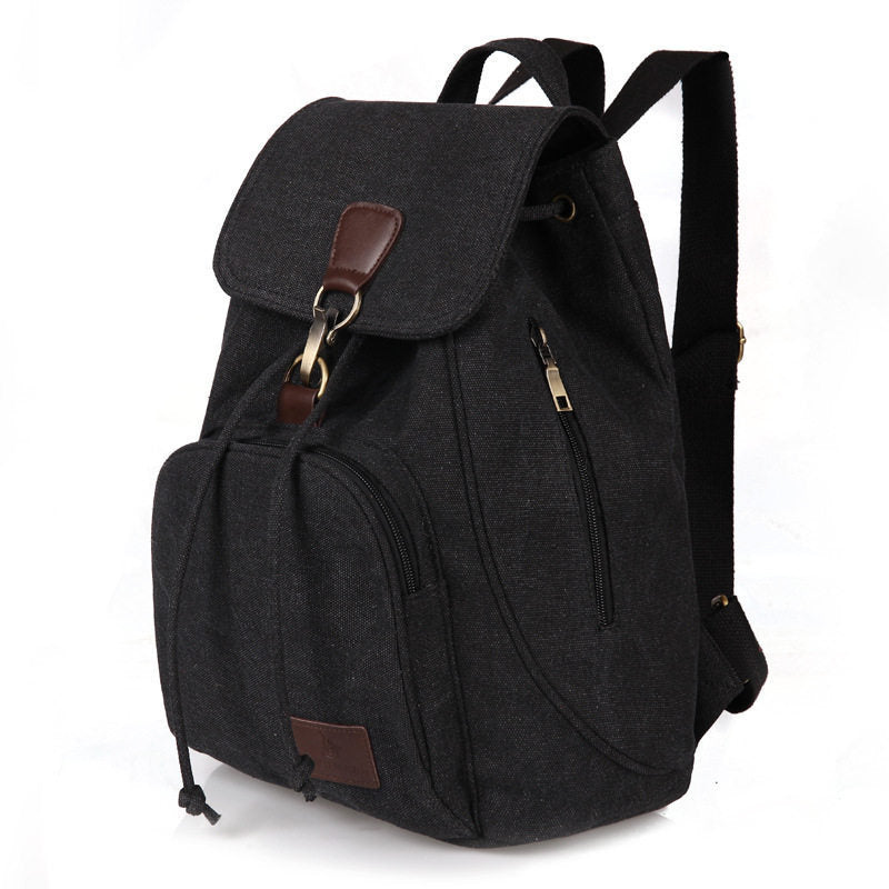 Women's Canvas Backpack Vintage Students School Bags