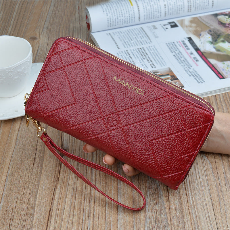 Double Zipper Purse for Ladies