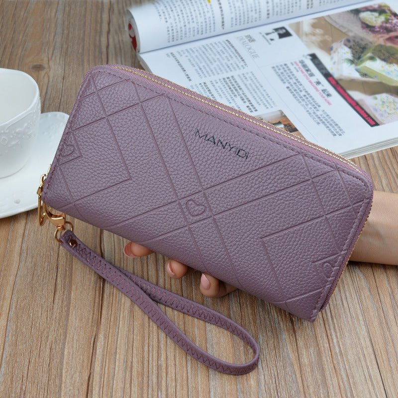 Double Zipper Purse for Ladies