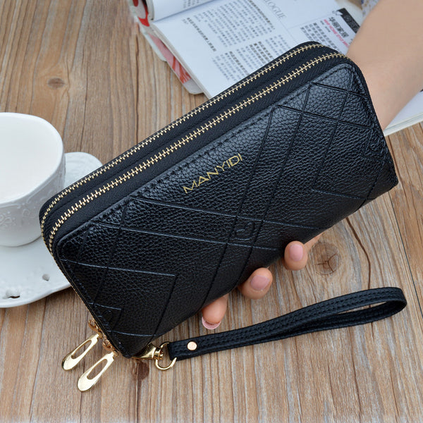 Double Zipper Purse for Ladies