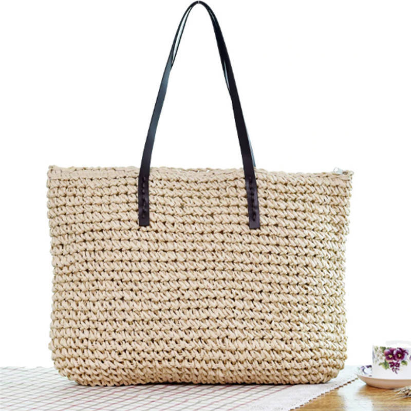 Paper rope woven bag