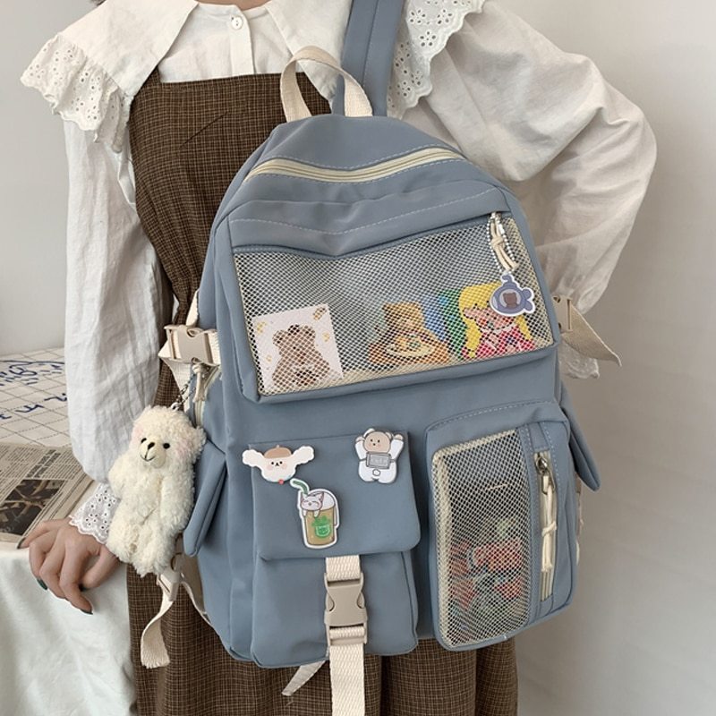 Large-Capacity Junior High School Students Backpack Trend