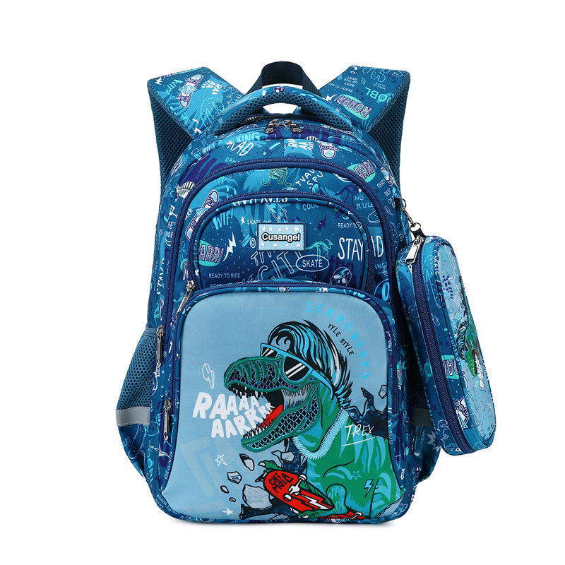 Primary School Student Schoolbag Boys Grade 1-3 Children Backpack