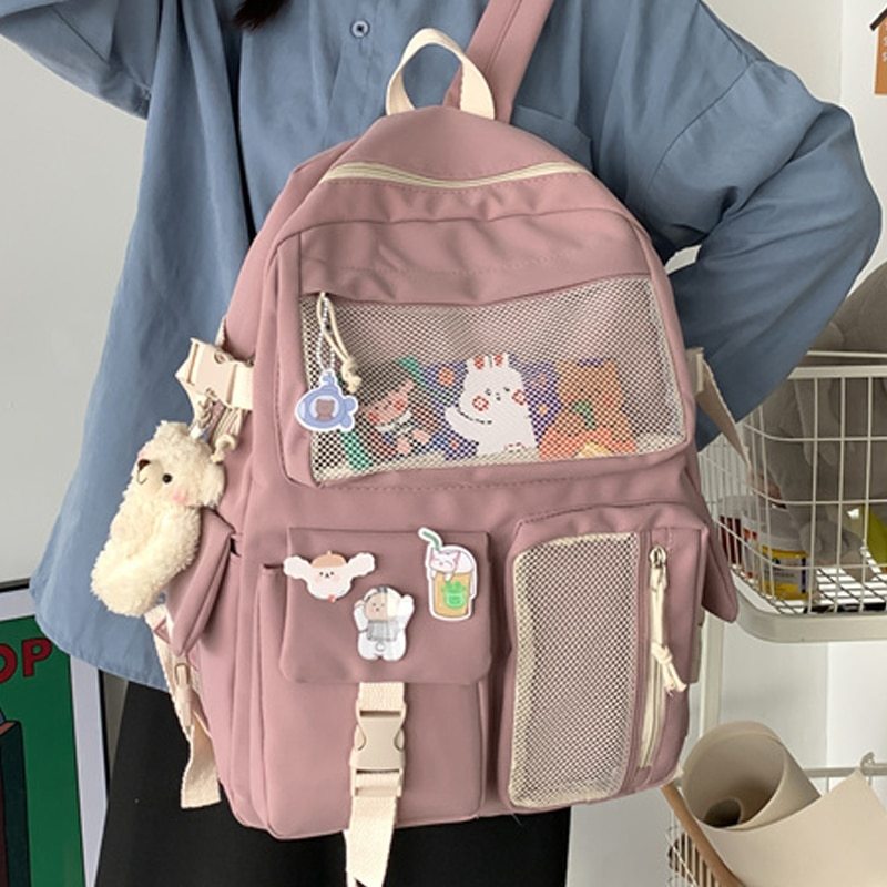 Large-Capacity Junior High School Students Backpack Trend