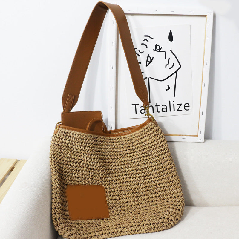 Single Shoulder Spell Handbag For Women