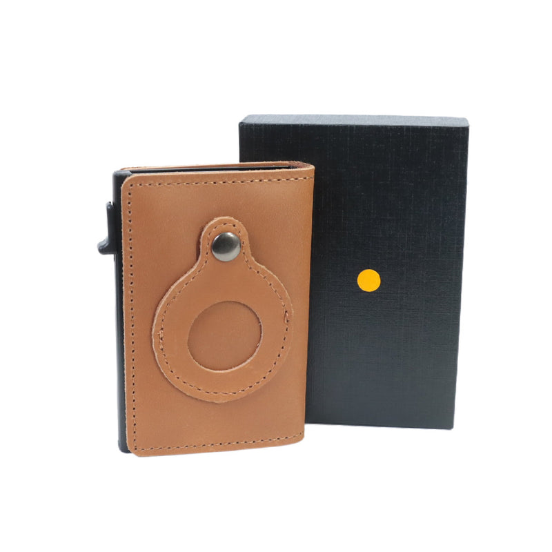 Minimalist Wallets For Men's, Premium Genuine Leather Credit Card With Slim Wallet