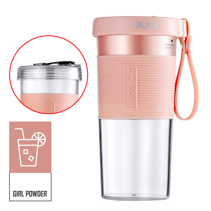 Mini USB Rechargeable Portable Blender Electric Fruit Juicer, Maker Lightweight Sports Bottle Multifunction