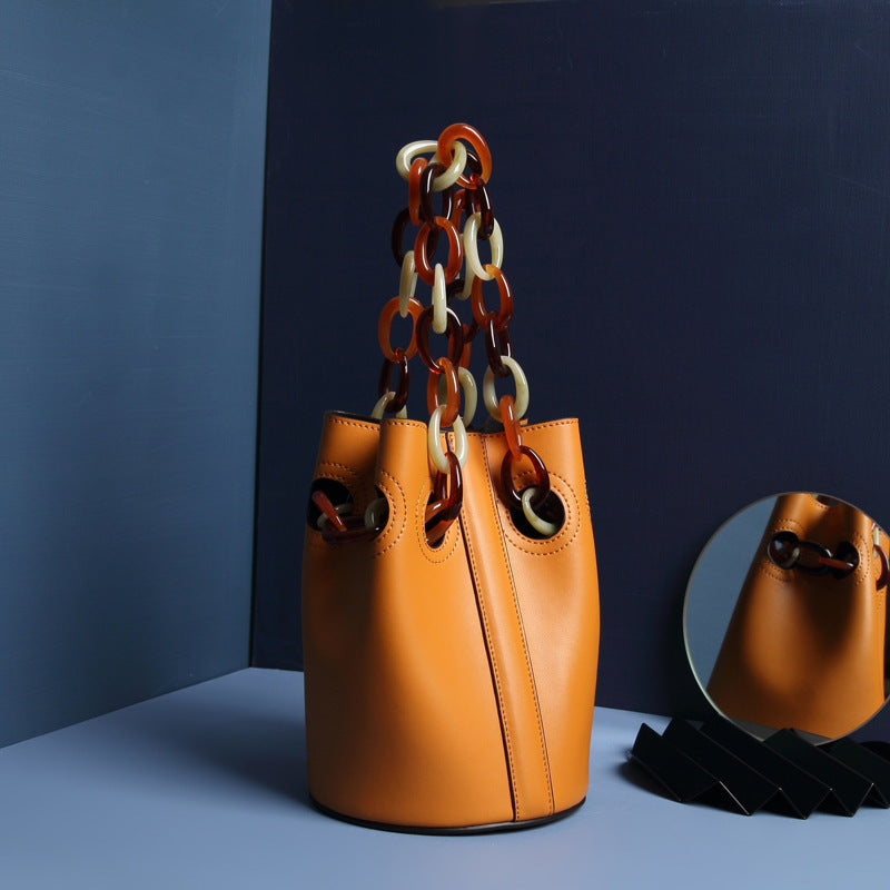 Designer Handbag Diagonal Pattern Solid Colour Diagonal Leather Handbags – Toppy Magazine