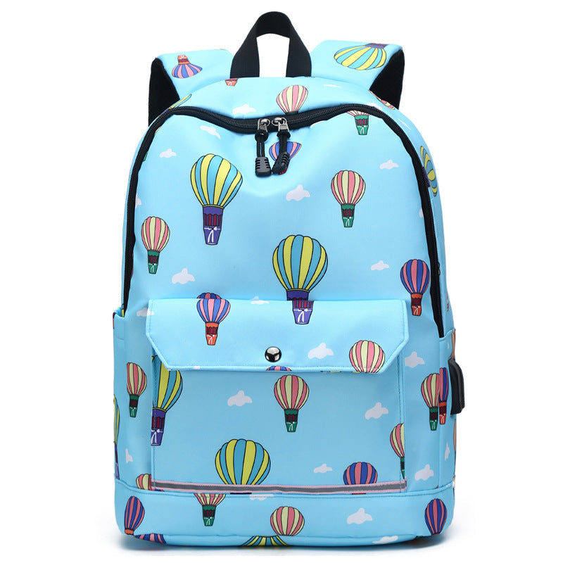 Travel Backpack Female to Computer Rechargeable Schoolbag