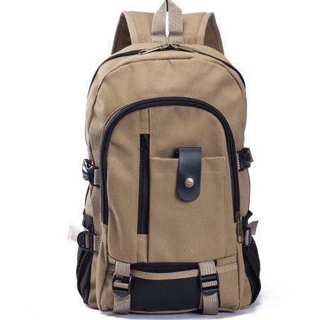 Men's Backpacks Canvas Student Bags