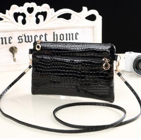 Leather Zipper Handbags Women Wedding  Party Designer Shoulder