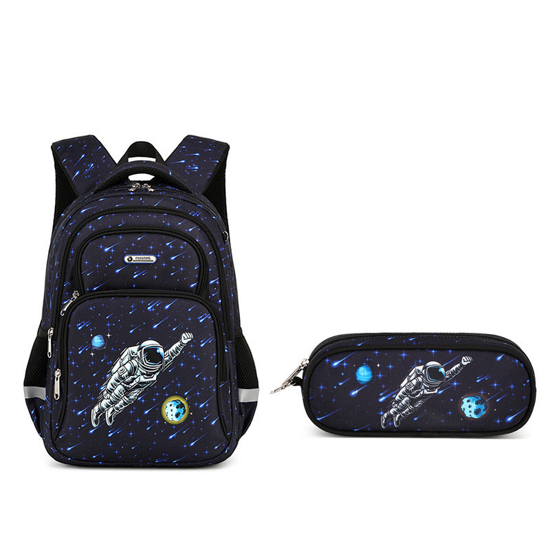 Primary School Student Schoolbag Boys Grade 1-3 Children Backpack