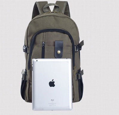 Men's Backpacks Canvas Student Bags