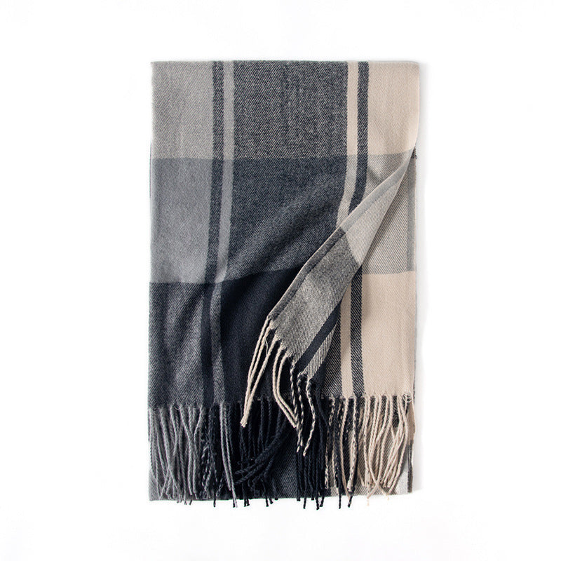 Winter Scarf Women Warm with Fringe