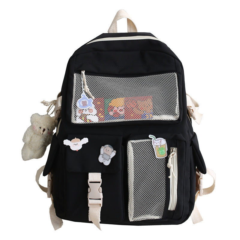 Large-Capacity Junior High School Students Backpack Trend