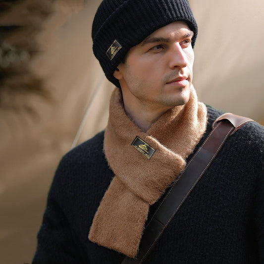 Men's Fashion Padded Warm Scarf