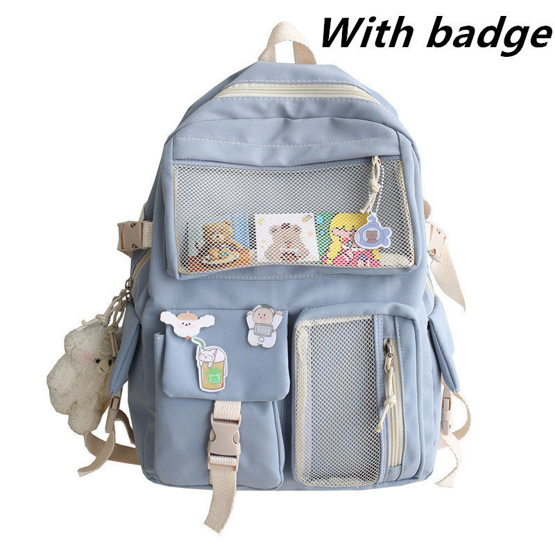 Large-Capacity Junior High School Students Backpack Trend