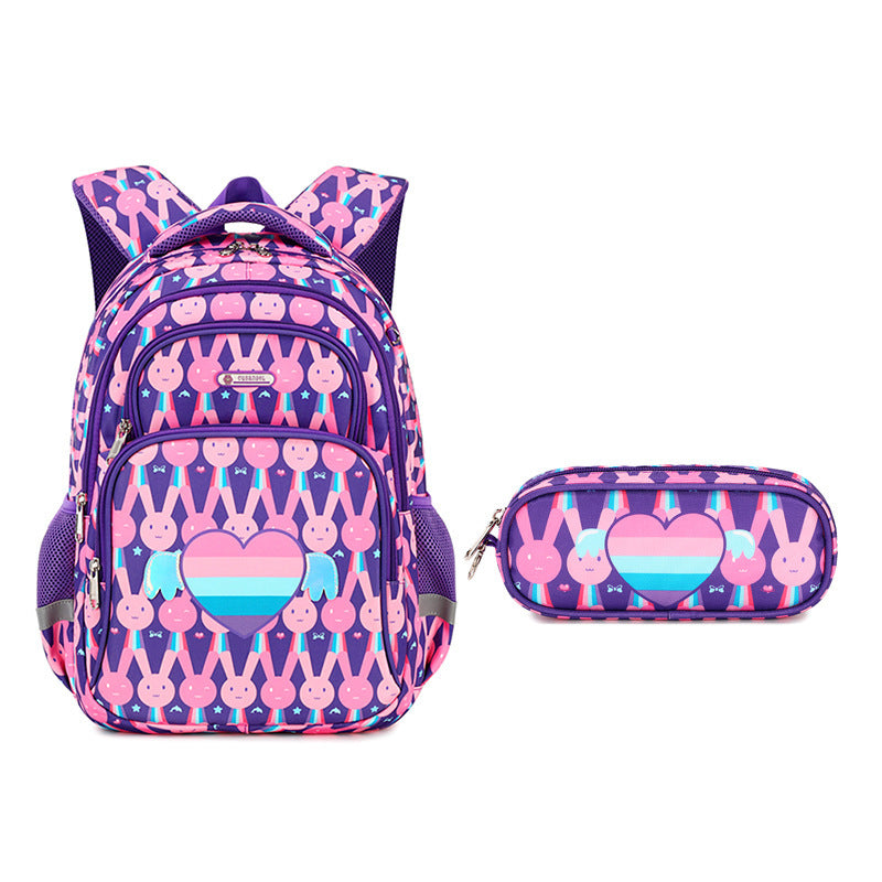 Primary School Student Schoolbag Boys Grade 1-3 Children Backpack