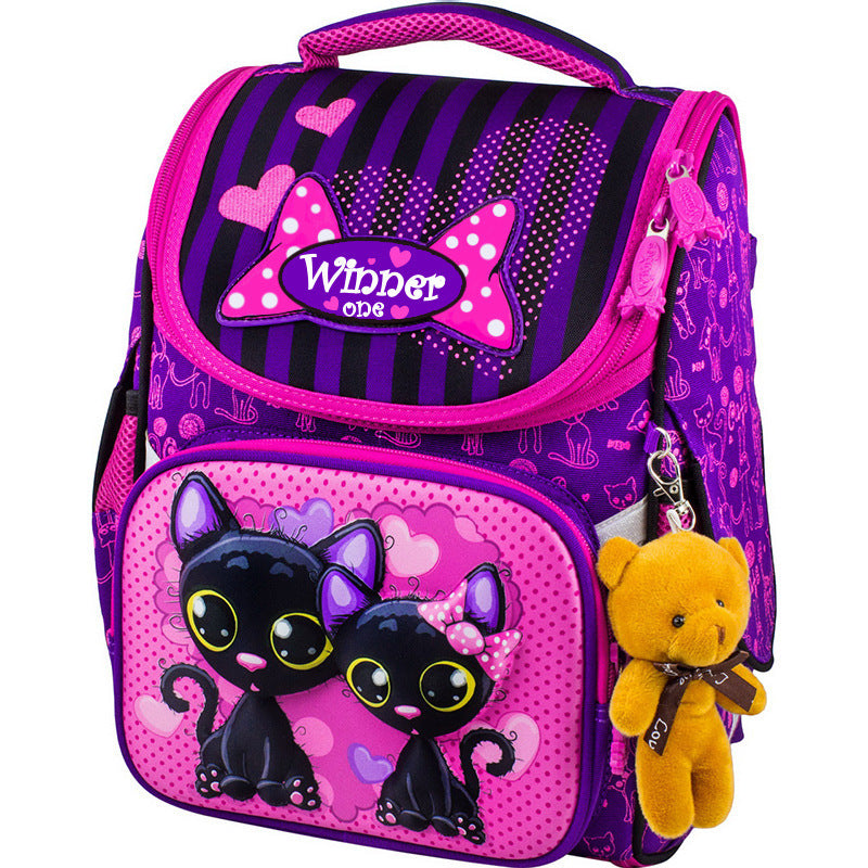 Backpacks spine protection children's schoolbags