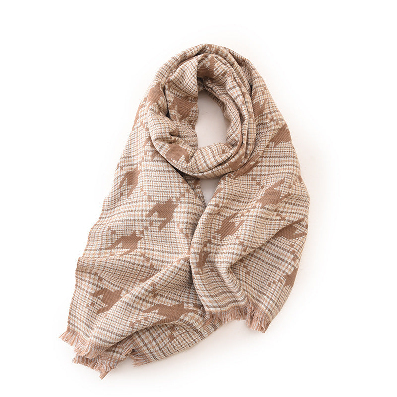 Women's Printed Warm Scarf