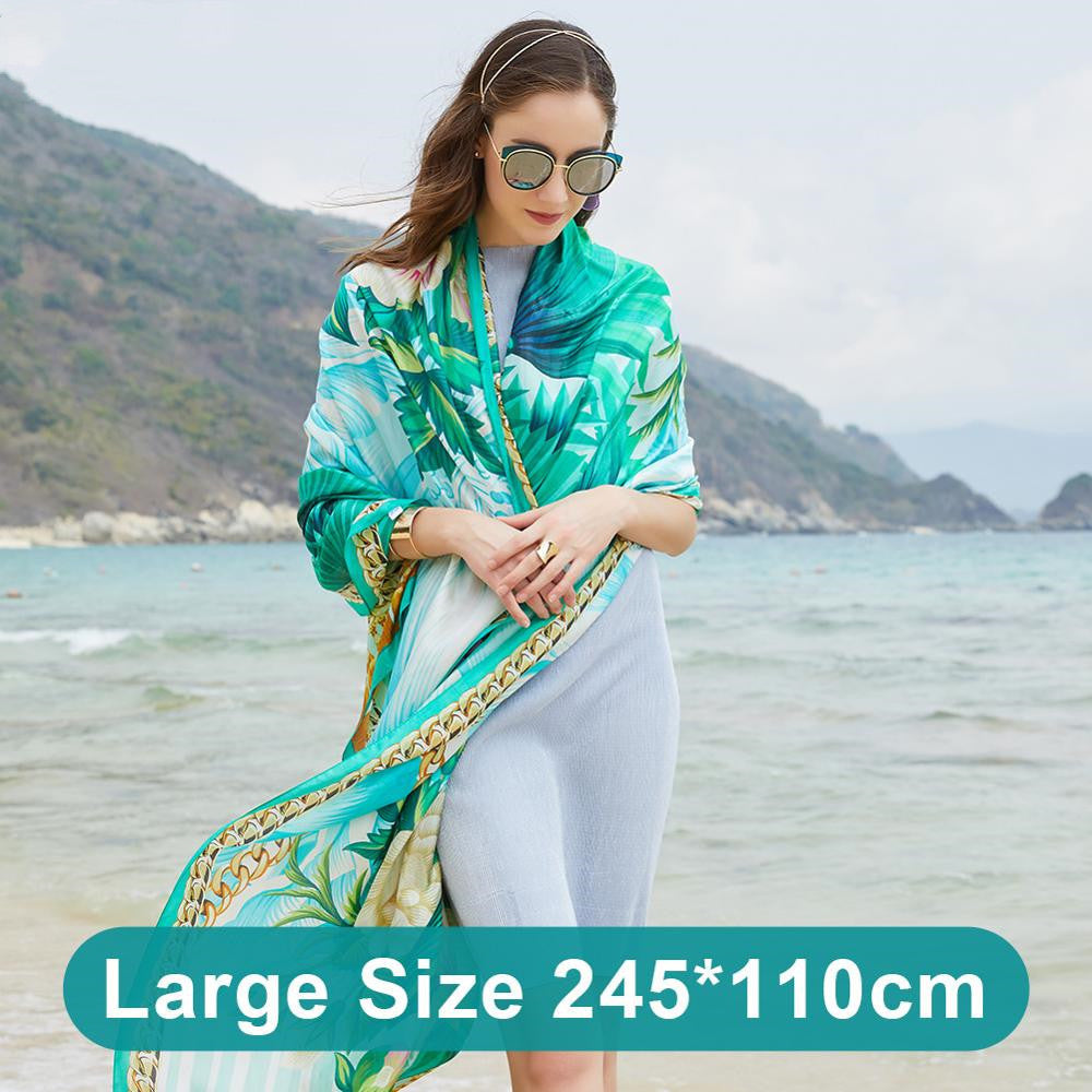 Shawl Dual Use Beach Sunscreen