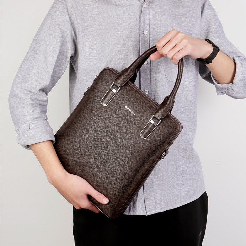 Men's Handbag Double Large for Laptop