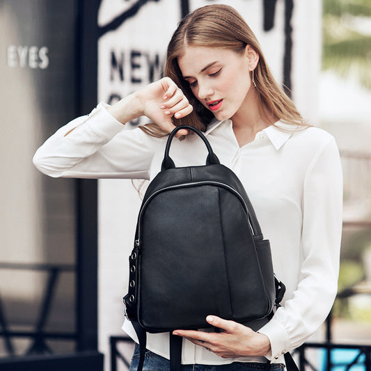 New Backpack Leather Handbags for Travel