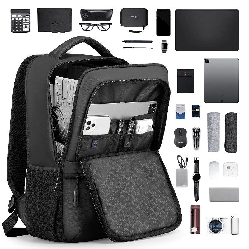 Men's Large Capacity Business Travel Backpack