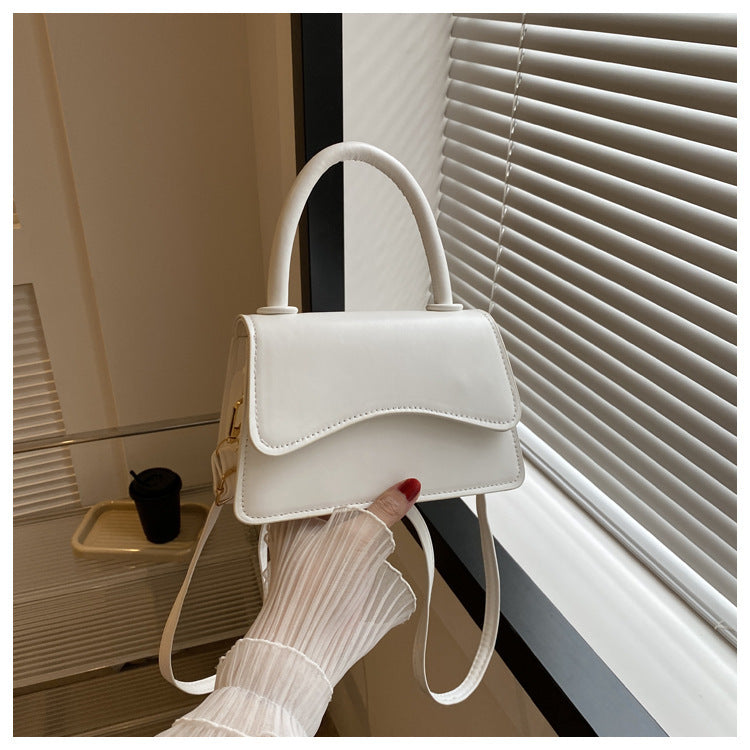 Fashion Handbag Simple Solid Color Tote