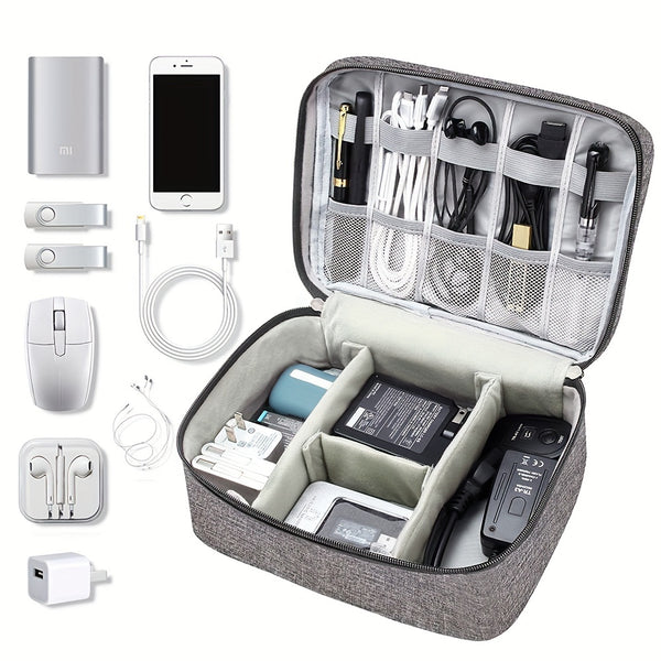 Electronics Organizer Travel Cable,  Waterproof Portable Digital Storage Accessories Charger