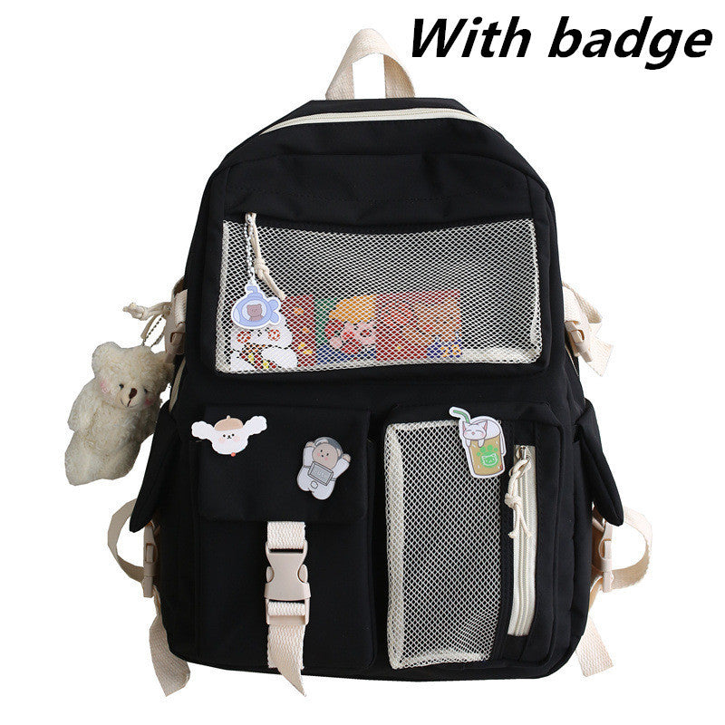 Large-Capacity Junior High School Students Backpack Trend