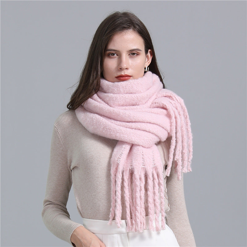 Scarf Lengthened Solid Color