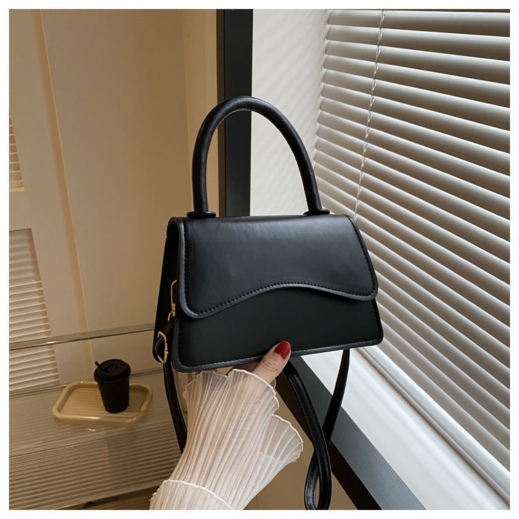 Fashion Handbag Simple Solid Color Tote