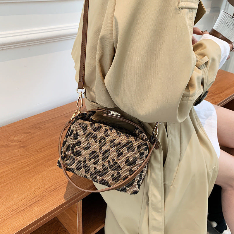 Fashion Handbag Female Tide Leopard Print