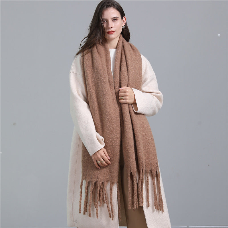 Scarf Lengthened Solid Color