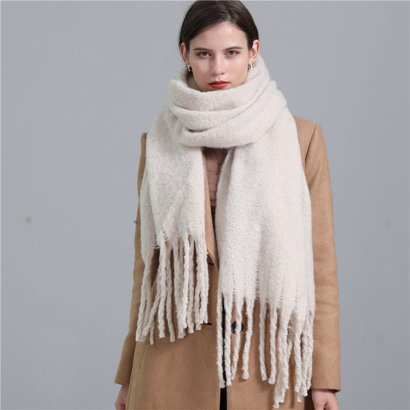 Scarf Lengthened Solid Color