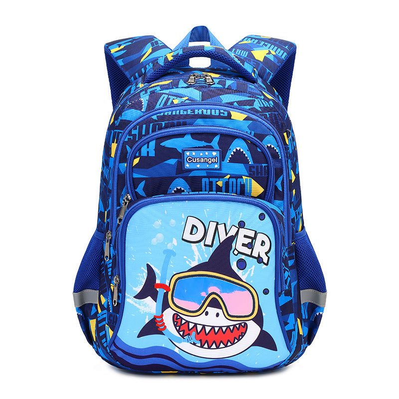 Primary School Student Schoolbag Boys Grade 1-3 Children Backpack