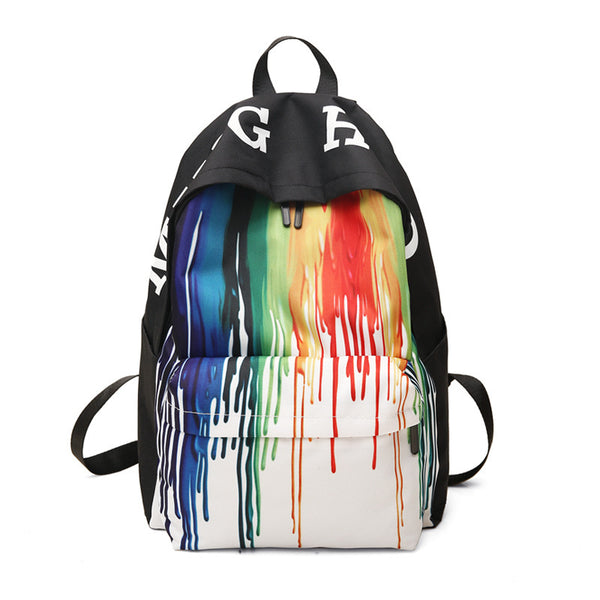 Rainbow Backpack Back to School