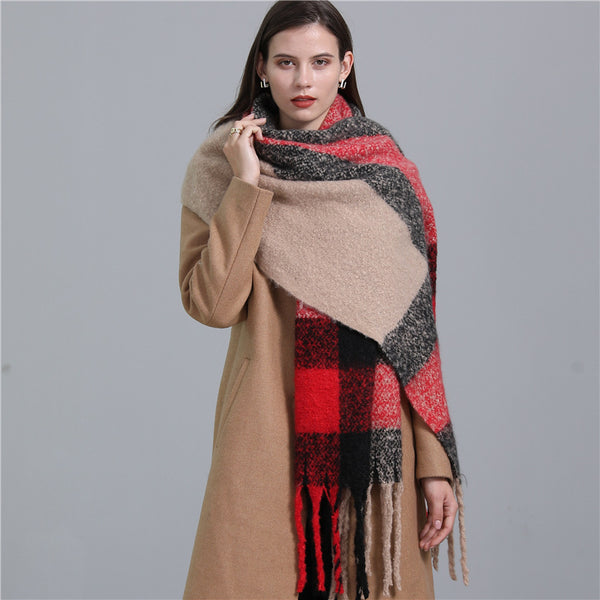 Women's Fashion Thickened Thermal Scarf