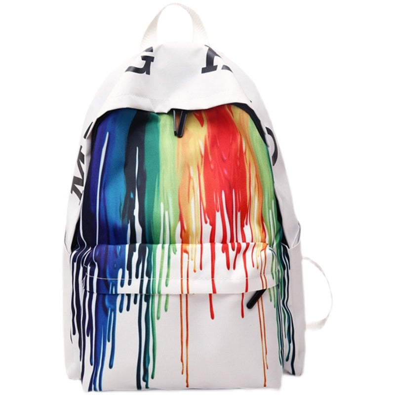 Rainbow Backpack Back to School