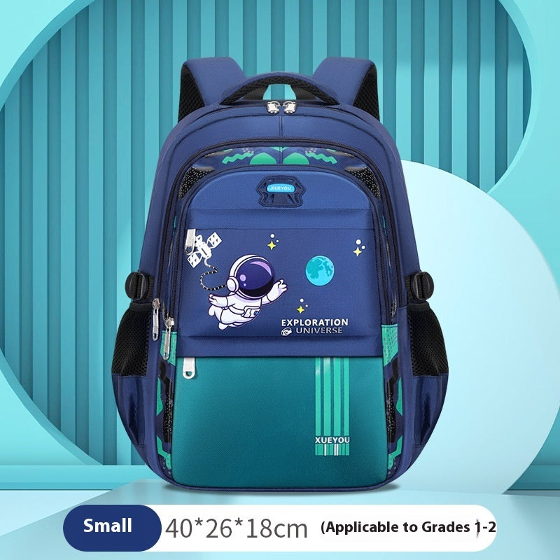 Schoolbag Spaceman Primary School Student  Children Nylon Backpack Boy