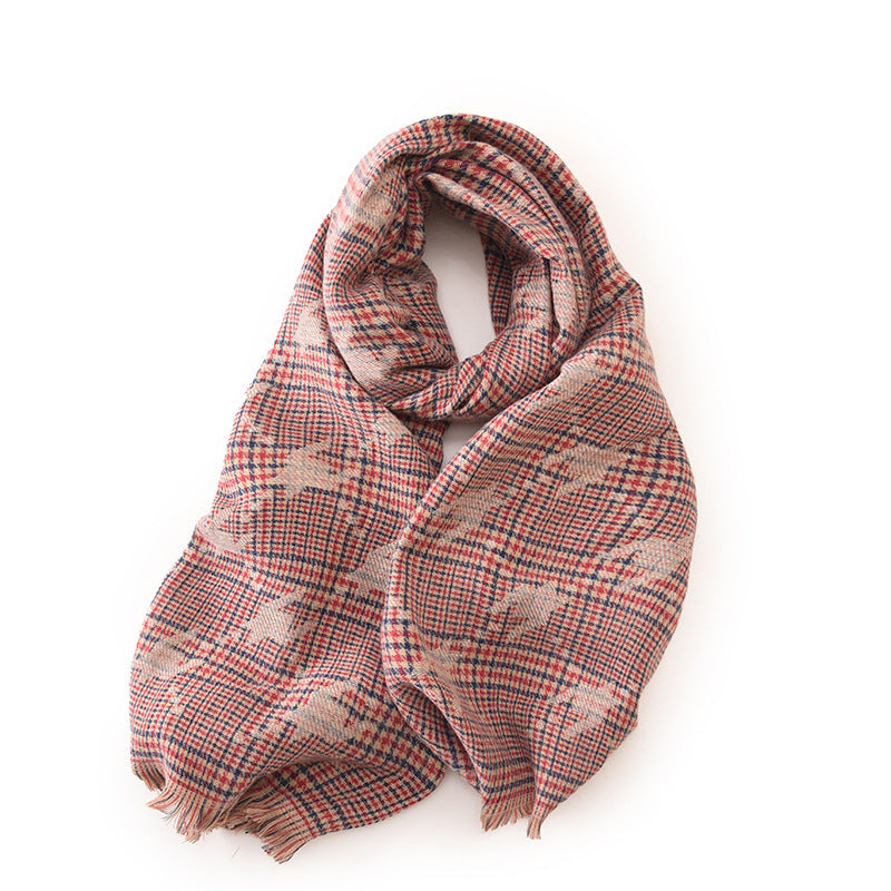 Women's Printed Warm Scarf